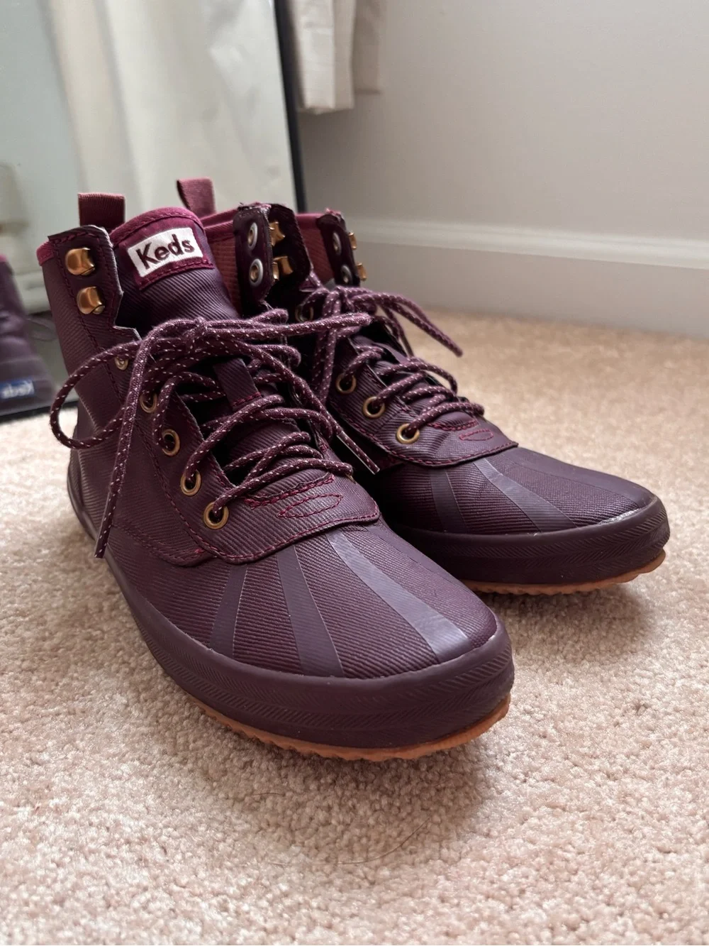 Keds Scout Boot Splash Mauve - Picture 2 of 9